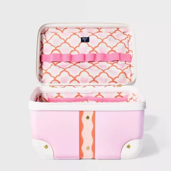 Roller Rabbit x Target Trunk Vanity Case Soft Pink - Picture 5 of 7